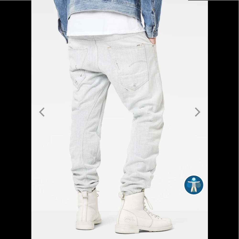 Men’s G-Star Raw Arc 3D Tapered Jeans - Picture 3 of 5